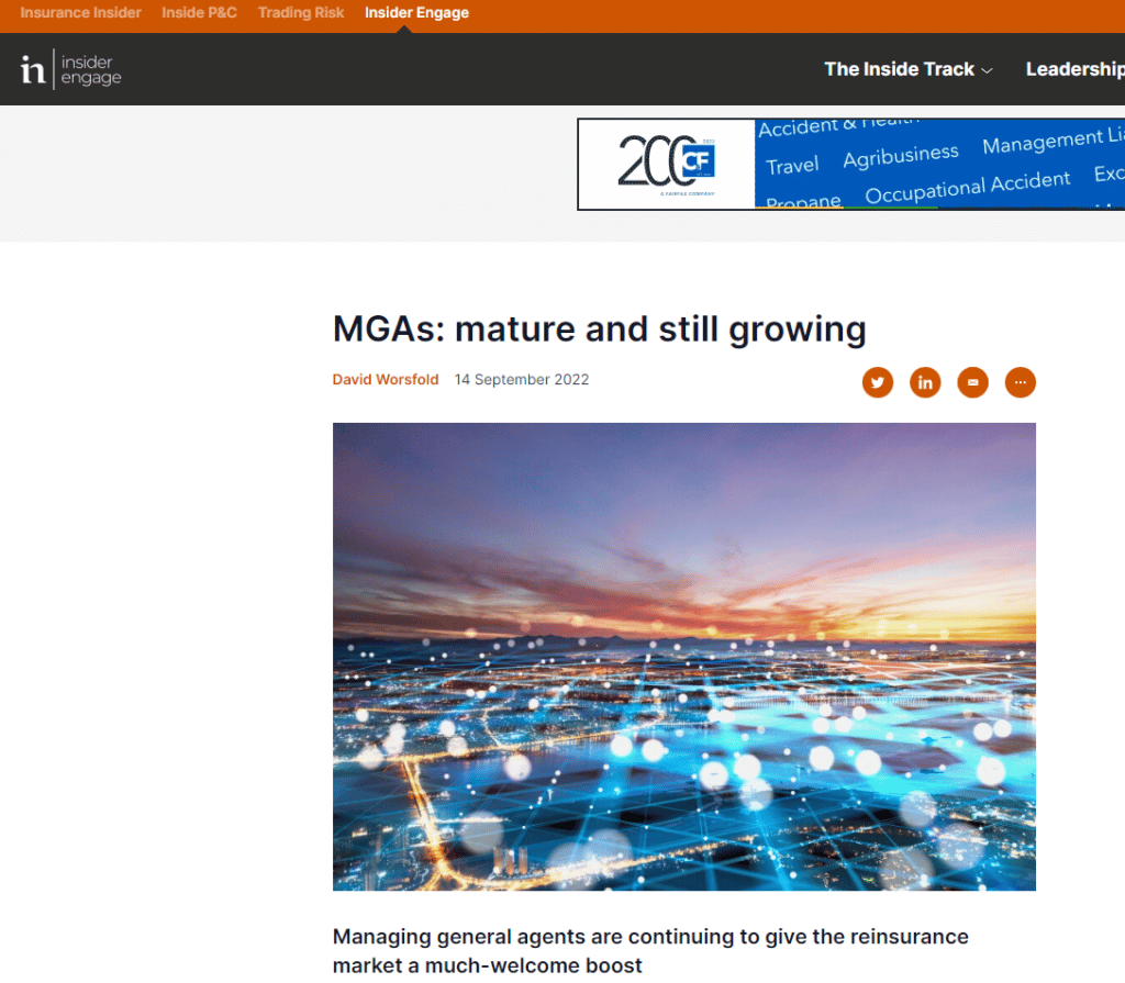 MGAS mature and still growing