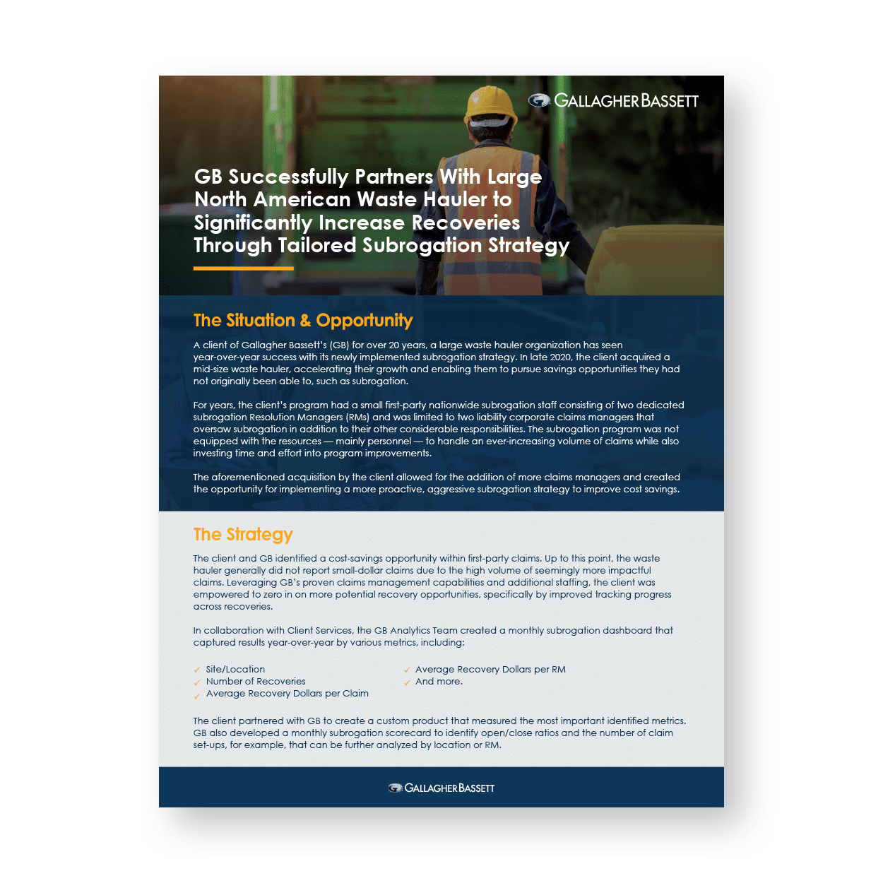 Resources Gallagher Bassett