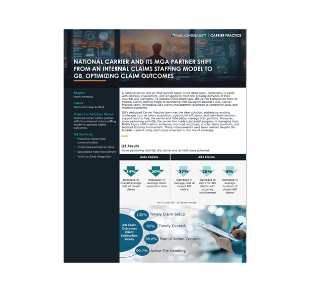 GB_Case study_Optimizing Claims Outcomes with GB